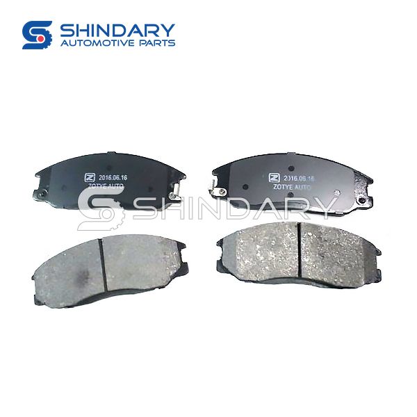 Brake pads 3501119001-B11Y for ZOTYE 